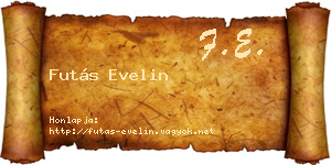 Futás Evelin névjegykártya